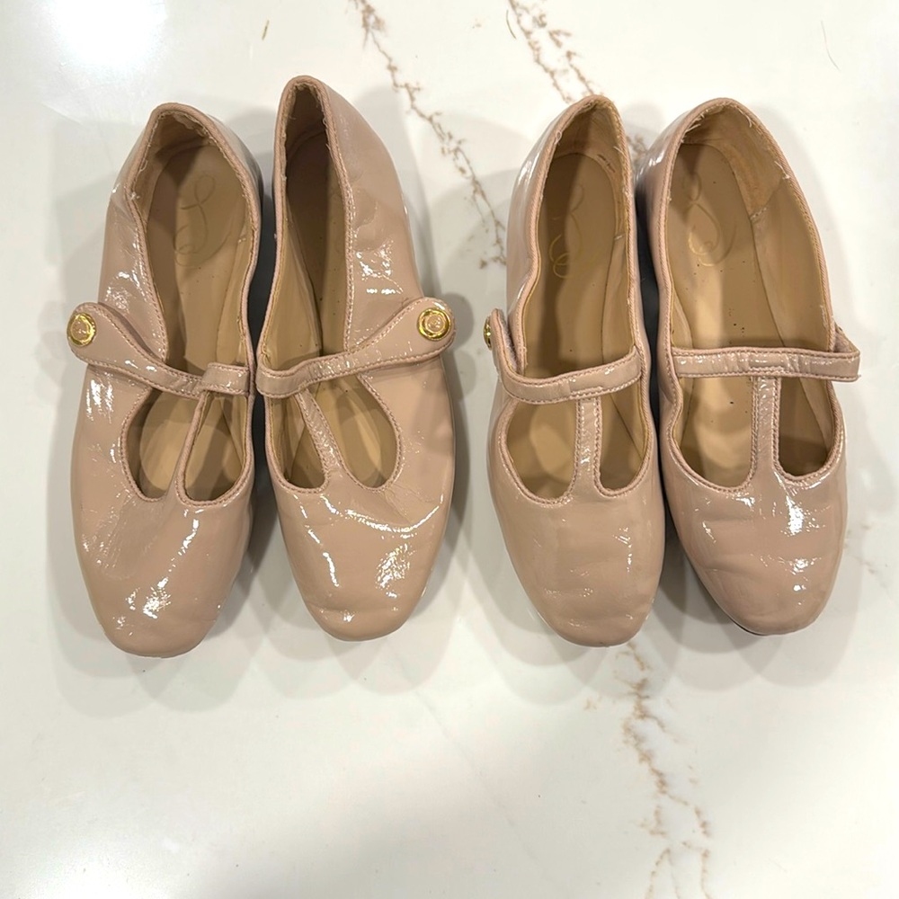 Sam Edelman Size 3 & 4 Cream Colored Flats